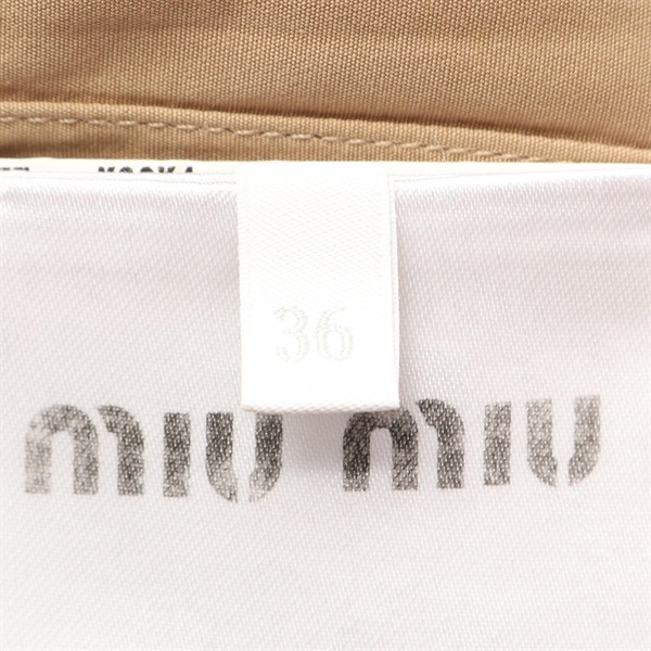 ミュウ ミュウ(Miu Miu)ミュウ ミュウ ロゴ その他トップス 衣料品