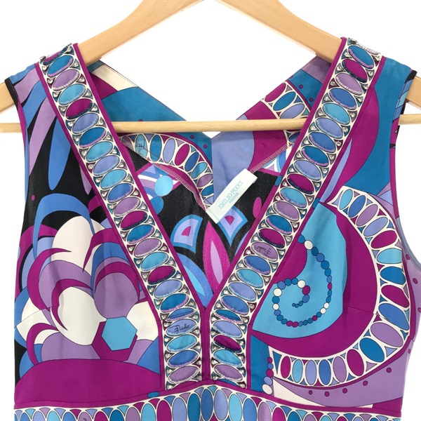 エミリオプッチ(Emilio Pucci)ワンピース(ビジュー付)｜2104102135597 