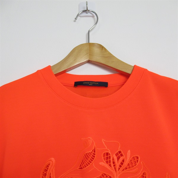 ルイヴィトン　エンブロイダリー✨オレンジTシャツ ルイヴィトンエンブロイダリー✨オレンジTシャツ