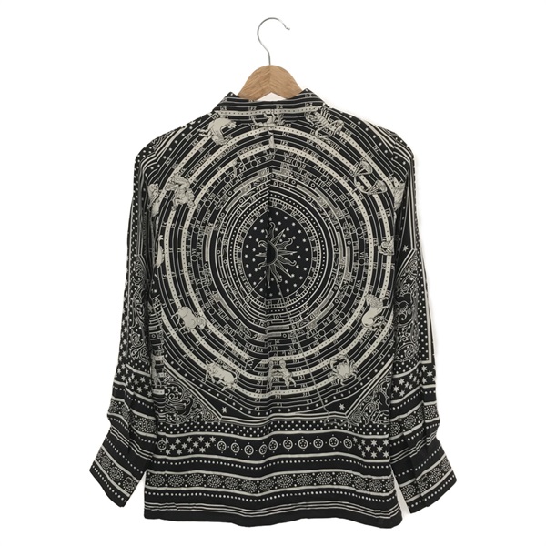 さくら⭐︎HERMES ツイルレーヌ　ブラウス エルメス(HERMES)エルメス ツイルレーヌ ブラウス ブラウス 衣料