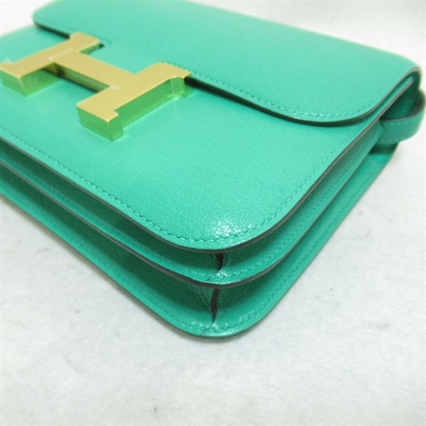 エルメス(HERMES)エルメス コンスタンスミニ ミント ショルダーバッグ