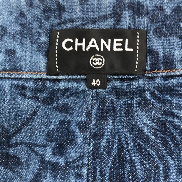 シャネル(CHANEL)シャネル デニム ロングスカート ロングスカート 衣料 