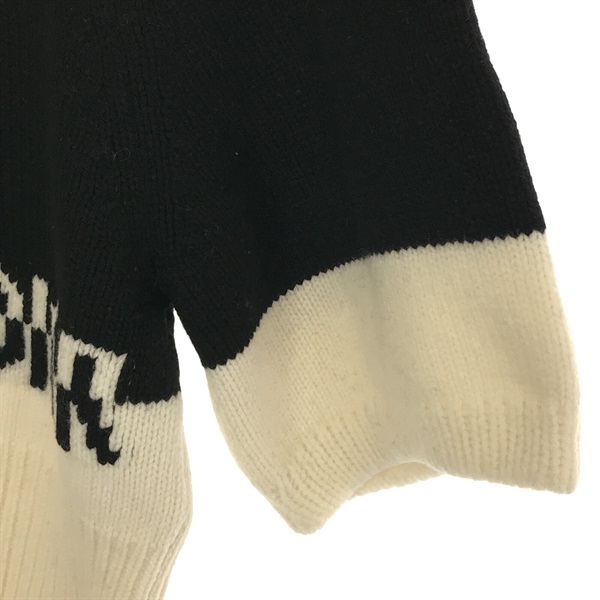 け*こ様 Christian Dior フード付きニット M アイボリー 210.jpg