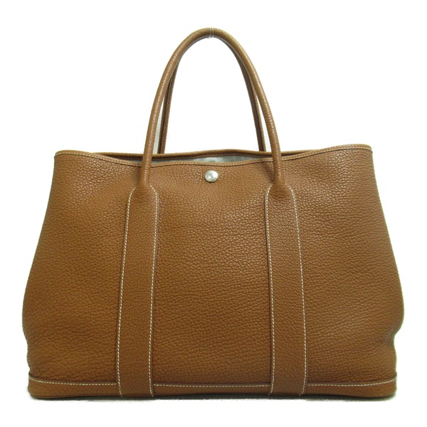 エルメス(HERMES)エルメス ガーデンパーティPM ゴールド トート