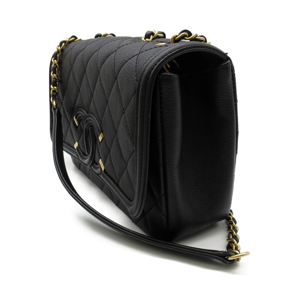 Chanel ショルダーバッグ ブラック/グリーン 楽天市場】シャネル ハンドバッグ ショルダーバッグ マトラッセ