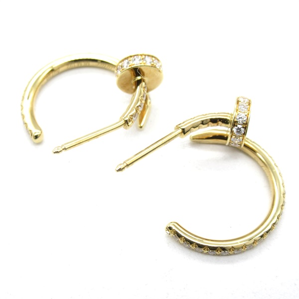 カルティエ(CARTIER)カルティエ ジュスト アン クル ダイヤ ピアス  
