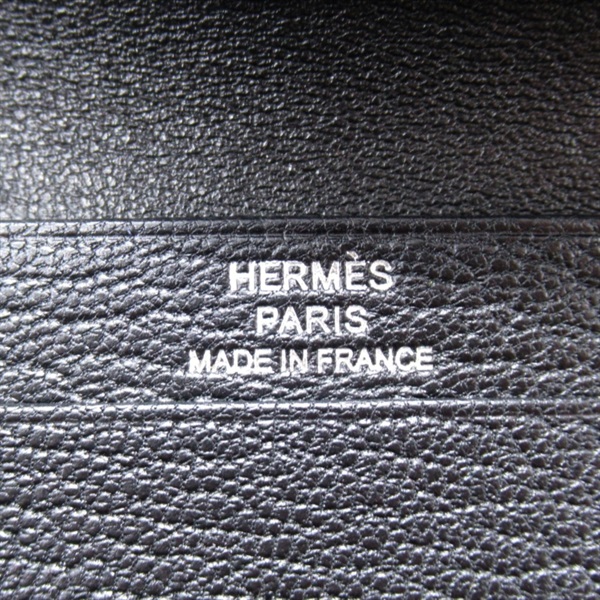 エルメス(HERMES)エルメス ベアン カードケース ブラック カードケース