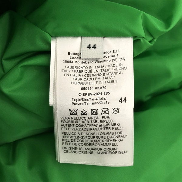 ボッテガ　モスグリーン　ジャケット ボッテガ モスグリーン ジャケット タグ付き BOTTEGA VENETA ボッテガ