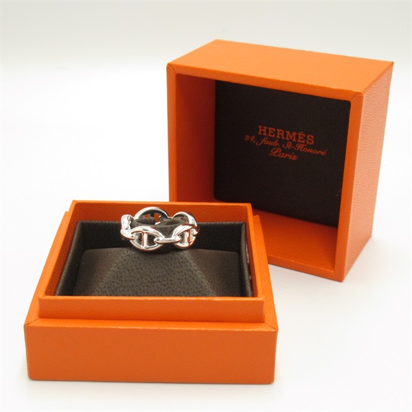 エルメス 箱付き　シェーヌダンクル　アンシェネ　リング　指輪　55 HERMES エルメス シェーヌダンクル アンシェネリング 指輪