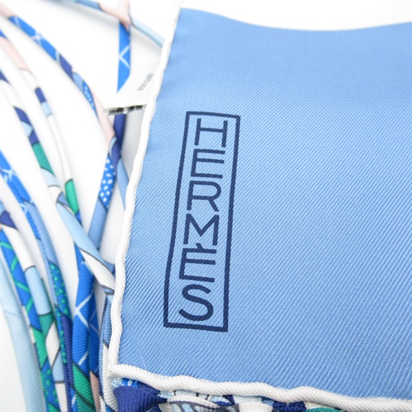 エルメス(HERMES)エルメス フリンジ付きストール ストール 衣料品