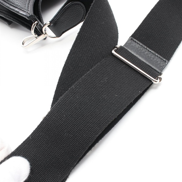 HERMES エヴリン GM ブラック ショルダーバッグ HERMES（エルメス） エブリンGM □C刻印(1999年製造) ブラック 黒