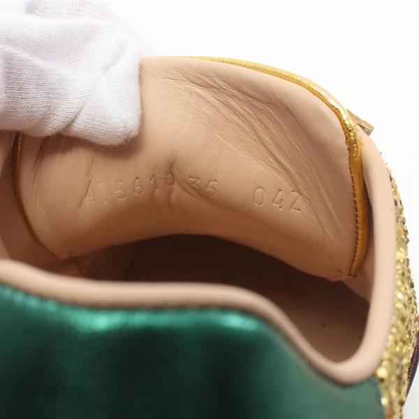 美品✨GUCCI グッチ シマ シェリーライン ラウンドトゥ フラットシューズ 2025年最新】GUCCI レディース フラットシューズ・バレエ