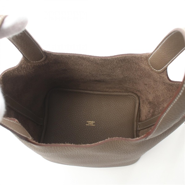 エルメス(HERMES)エルメス ピコタンロックPM エトゥープ ハンドバッグ  