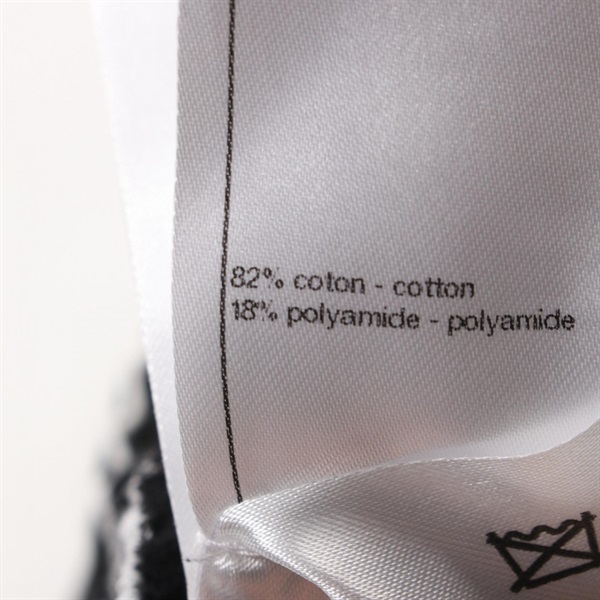 処分価格‼️シャネル　総ココマーク地紋シルクブラウスストレッチショートブルゾン 処分価格‼️シャネル 総ココマーク地紋シルクブラウスストレッチ