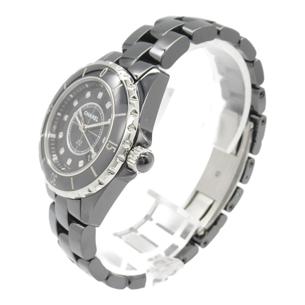 シャネル(CHANEL)シャネル J12 12Pダイヤ 腕時計 ウォッチ 腕時計 時計