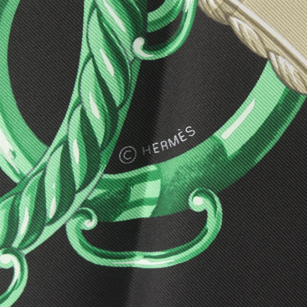エルメス(HERMES)エルメス カレ90 Lift Profile ヴェールノアール 