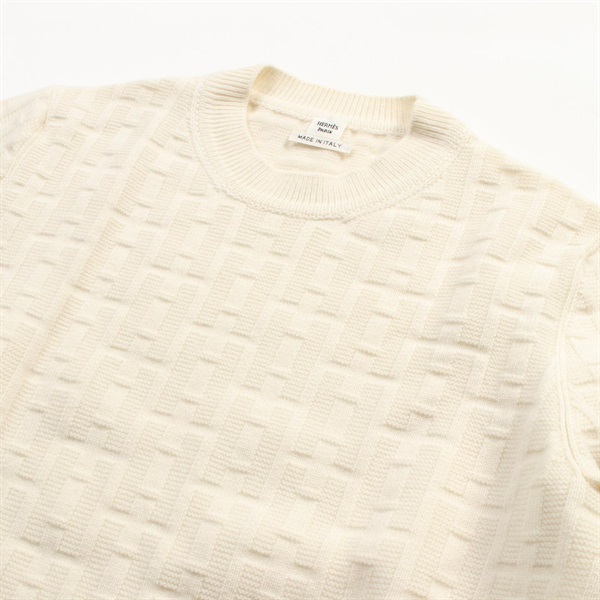 エルメス(HERMES)エルメス H柄 ニット 衣料品 トップス レディース