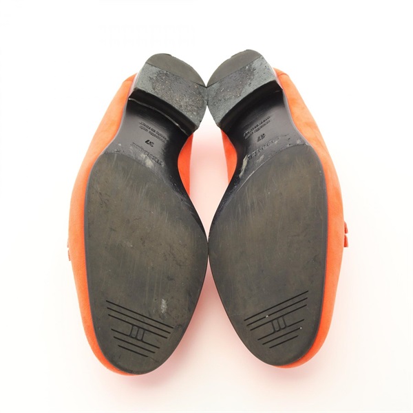 ※本日のみ値下げHERMES 新品未使用モカシン 36.5 HERMES エルメス 新品未使用 36 モカシン 《ドーフィン》黒 23cm