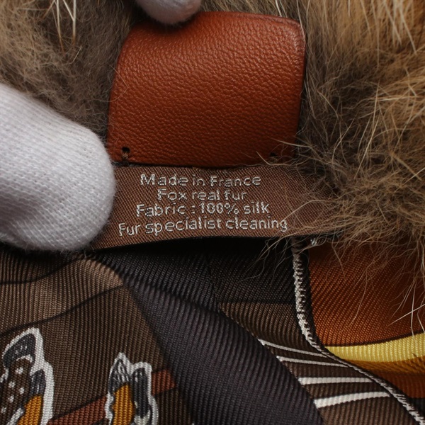 エルメス(HERMES)エルメス スヌード ファー カレ アン カレ RENARD