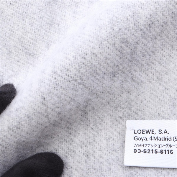 ロエベ(LOEWE)ロエベ アナグラム バイカラー マフラー 衣料品