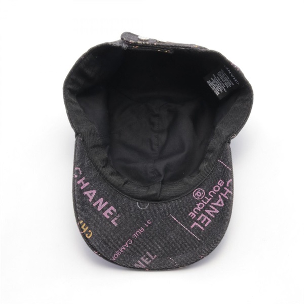 シャネル(CHANEL)シャネル デニム キャップ 帽子 レディース