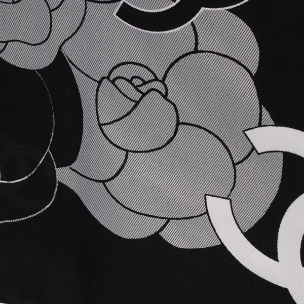 シャネル(CHANEL)シャネル カメリア ココマーク スカーフ 衣料品