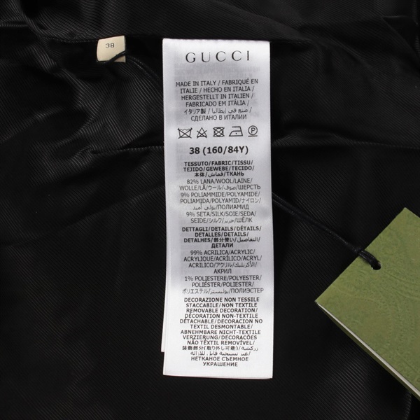 グッチ(GUCCI)グッチ ノーカラージャケット 衣料品 アウター