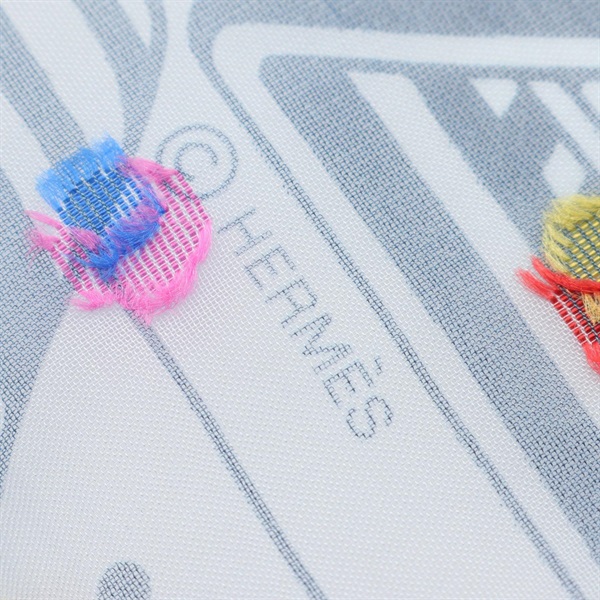 エルメス(HERMES)エルメス カレ60 SANGLES EN ZIGZAG BANBANA スカーフ  