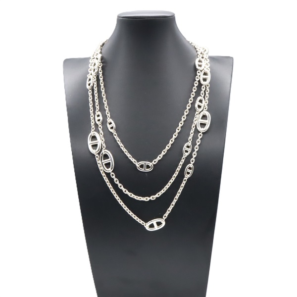 エルメス(HERMES)エルメス ファランドールロングネックレス ネックレス