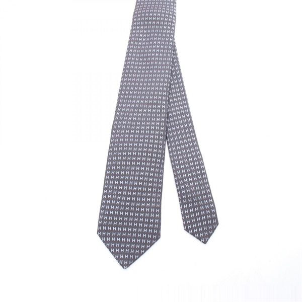 エルメス Hロゴ ネクタイ メンズ 【中古】 中古 エルメス ネクタイ メンズ ブランド HERMES Hロゴ シルク