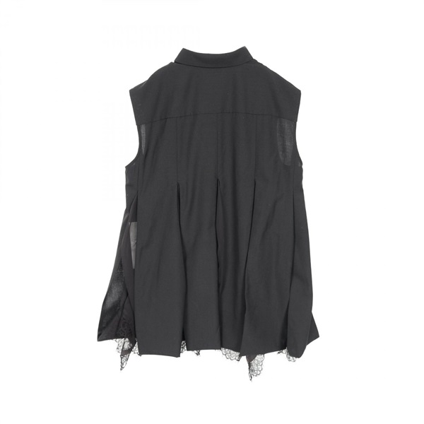 サカイ(Sacai)サカイ Chiffon Mix Suiting Shirt その他トップス 衣料