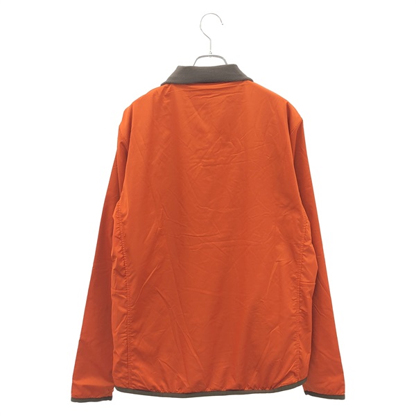 カズ　HERMES オレンジ ジップアップジャケット エルメス(HERMES)エルメス ジップアップブルゾン ブルゾン 衣料品