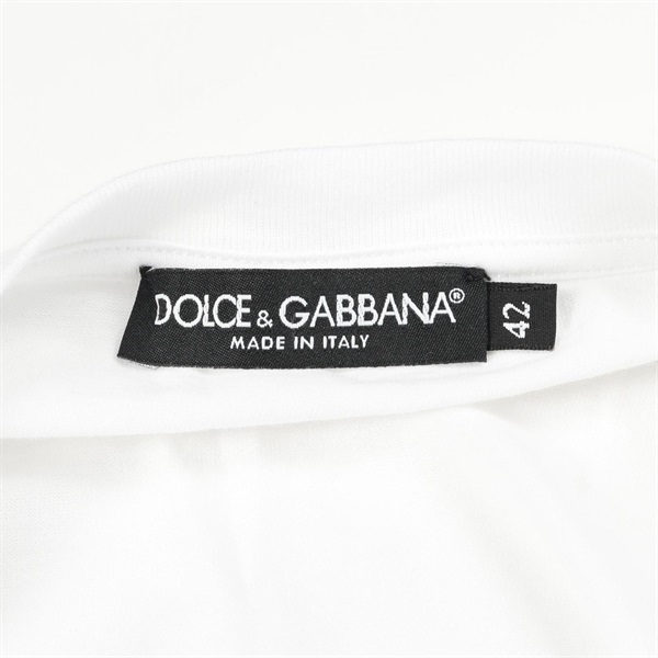 ドルチェアンドガッバーナ DOLCE &amp; GABBANA カットソー 衣料品 トップス コットン レディース ブラック系 【中古】 DOLCE&GABBANA - DOLCE&GABBANA(ドルチェアンドガッバーナ) レディース