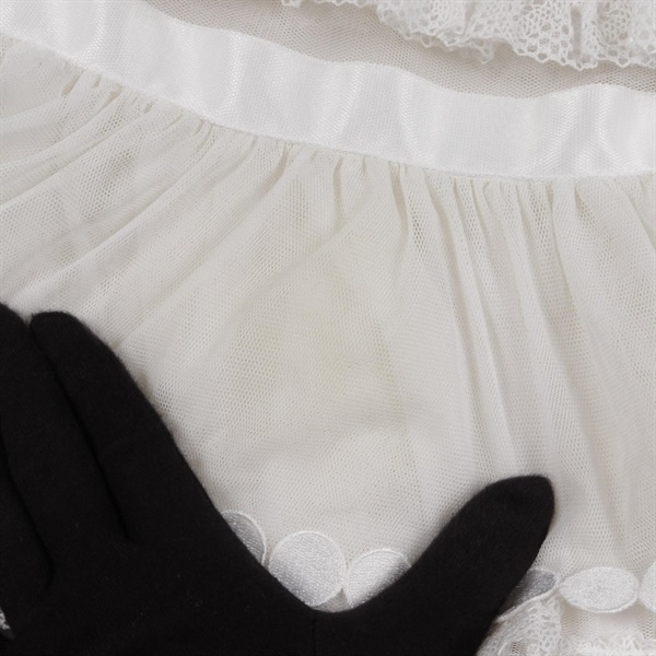 シャネル(CHANEL)シャネル パールボタン ティアード スカート 衣料品  