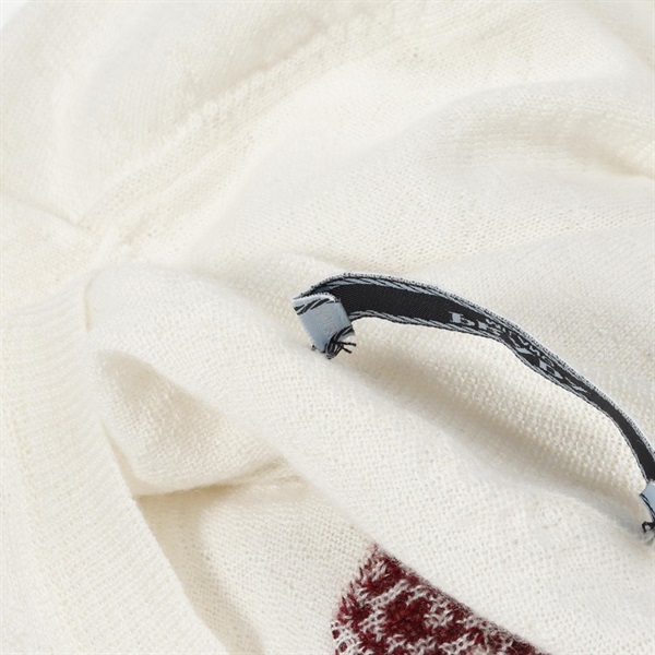 値下げ【極美品】PRADA ギャザー カシミア 五分袖 ニットトップス レッド 値下げ【極美品】PRADA ギャザー カシミア 五分袖 ニット