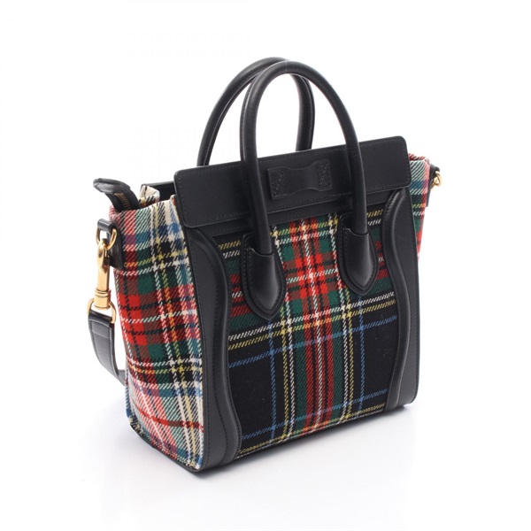 セリーヌ(CELINE)セリーヌ ラゲージ ナノショッパー ハンドバッグ