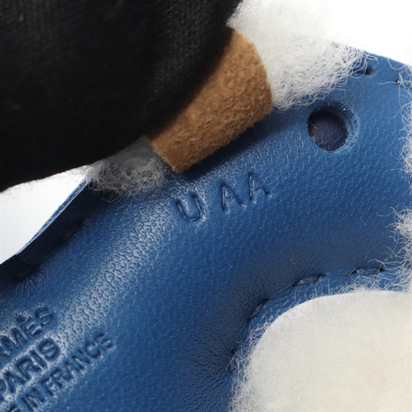 エルメス(HERMES)エルメス バディチャーム ブルーフランス ブルー