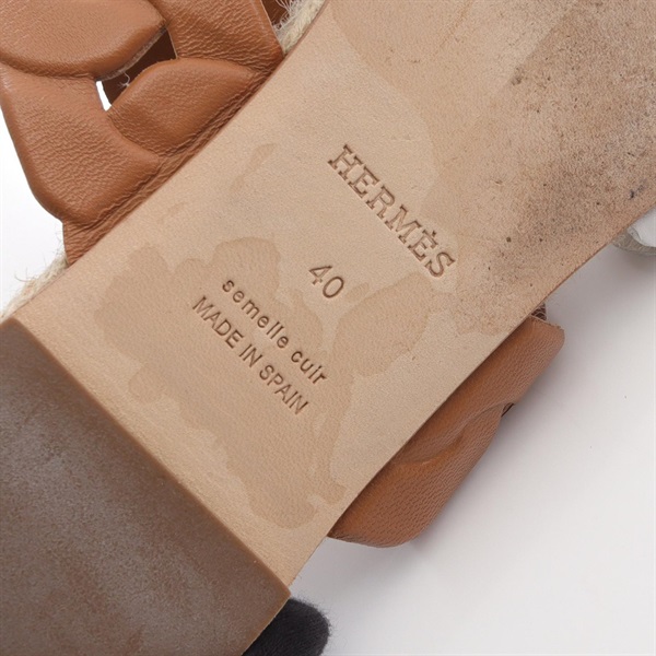 エルメス(HERMES)エルメス グウェン エスパドリーユ サンダル 靴