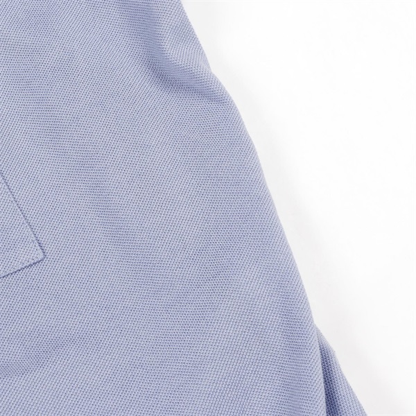 エルメス(HERMES)エルメス H刺繍ポケット付き 鹿の子 ポロシャツ 衣料