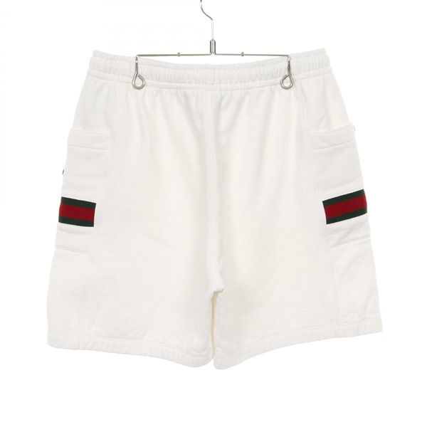 ✨極希少✨GUCCI 現行モデル シェリーライン GG ホワイト カーゴパンツ
