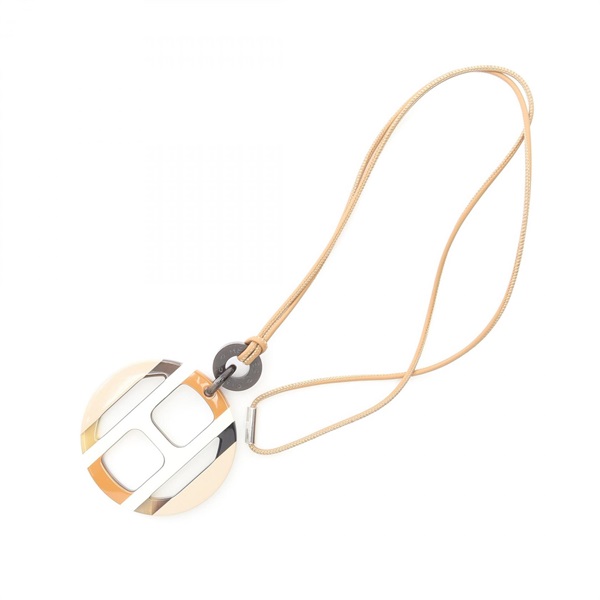 エルメス(HERMES)エルメス Hエキップ サーブル ネックレス ジュエリー