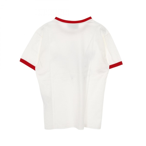 グッチ(GUCCI)グッチ GUCCI × adidas トレフォイルロゴ プリント