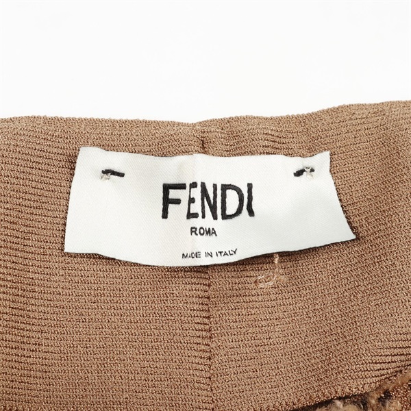 フェンディ(FENDI)フェンディ FFカリグラフィロゴ ニットパンツ