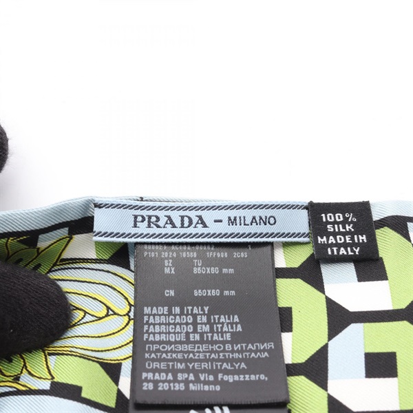 【定価55万円 新品】 PRADA シルク ガウン ローブ プラダ(PRADA)プラダ SAFFIANO TRIANG ラウンド長財布 財布