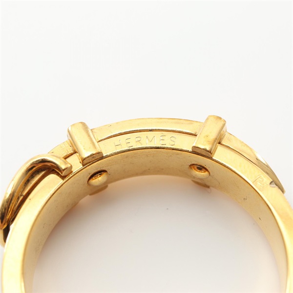 エルメス スカーフリング【去年購入→未使用保管品】ピンクゴールド スカーフリング 《モール・トルサド》 - ピンク | Hermès