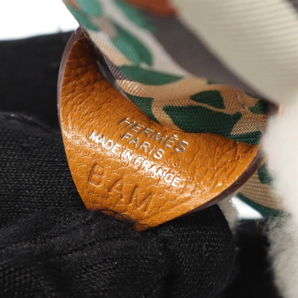 エルメス HERMES チャーム バディチャーム ゴールド ムートン レザー