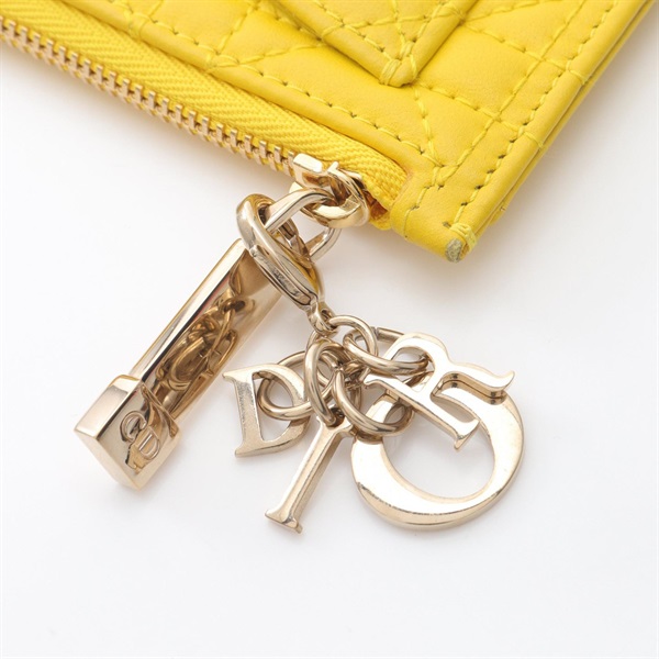 ぴょん  ディオール カナージュ コインケース シャンパンゴールド 限定品 ぴょん ディオール カナージュ コインケース シャンパンゴールド