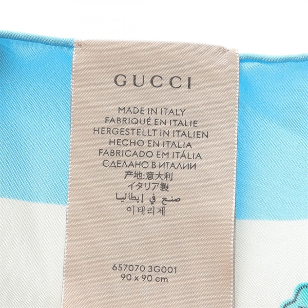 グッチ(GUCCI)グッチ GUCCI × ドラえもん スカーフ 衣料品 レディース
