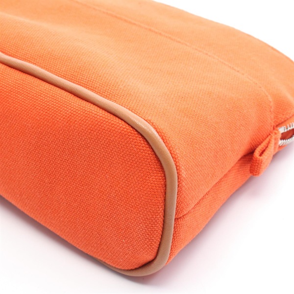 【今月まで掲載】HERMES ボリードポーチ20 オレンジ 今月まで掲載】HERMES ボリードポーチ20 オレンジ エルメスボリード