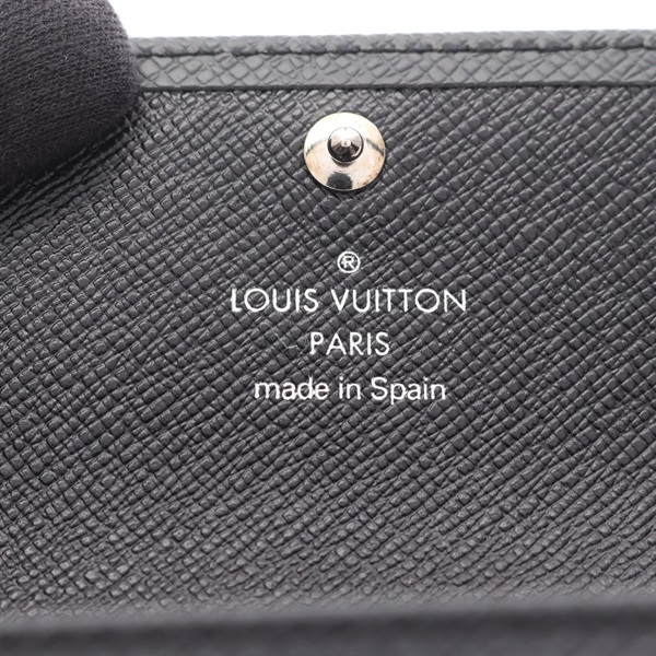 LOUIS VUITTON ブラック キーケース タイガ ミュルティクレ6 ☆ルイ